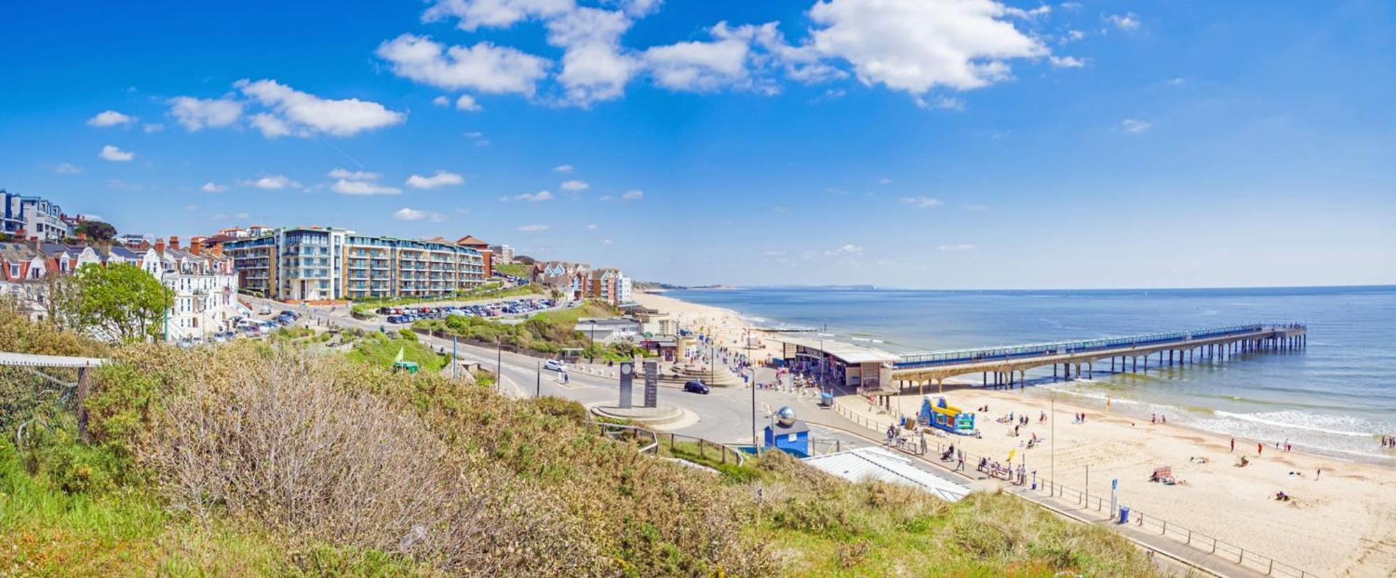 Bournecoast - Clifftop Apartment With Garden -Fm827 ボーンマス エクステリア 写真