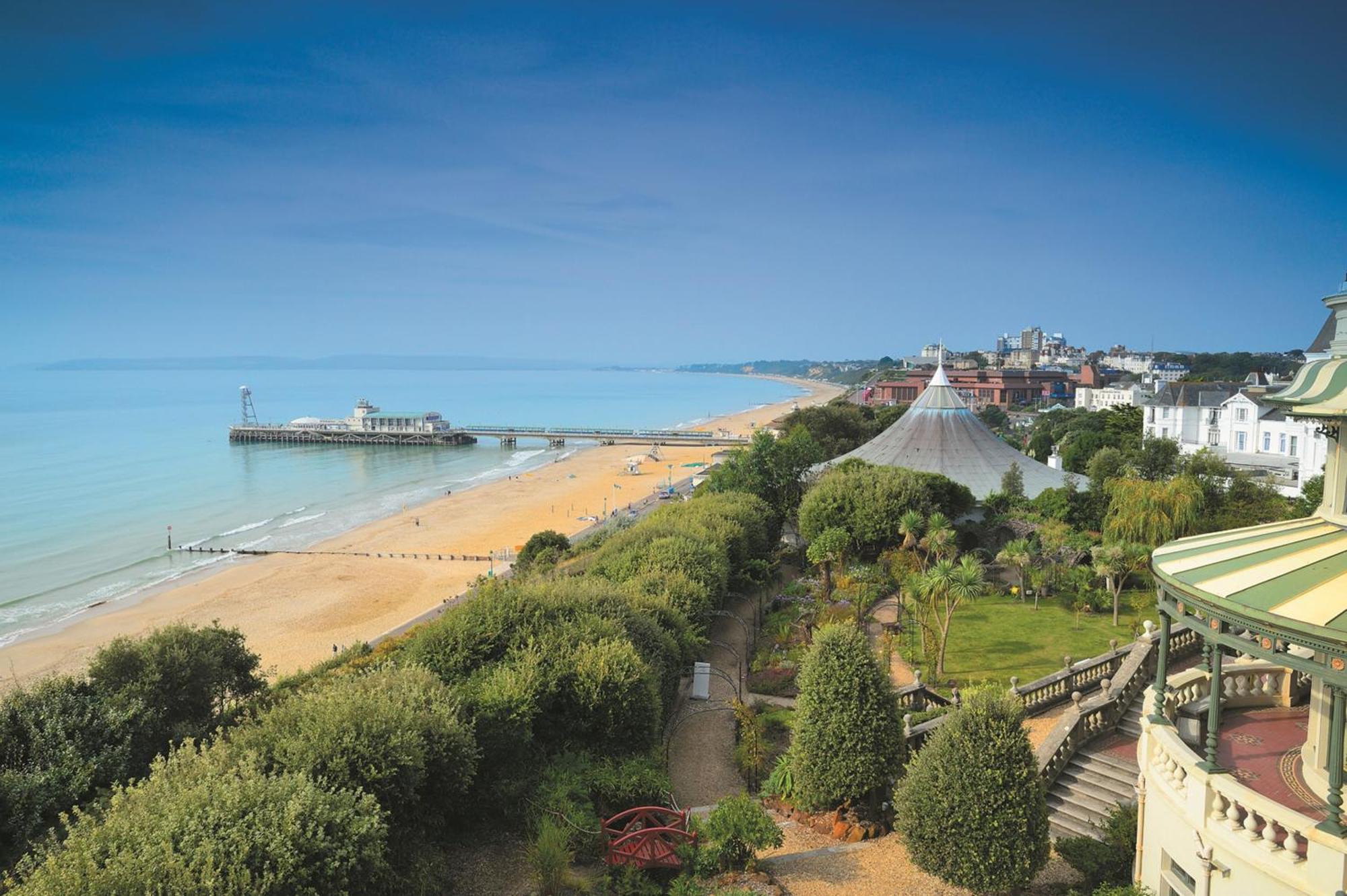 Bournecoast - Clifftop Apartment With Garden -Fm827 ボーンマス エクステリア 写真